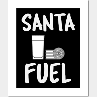 Santa Fuel Posters and Art